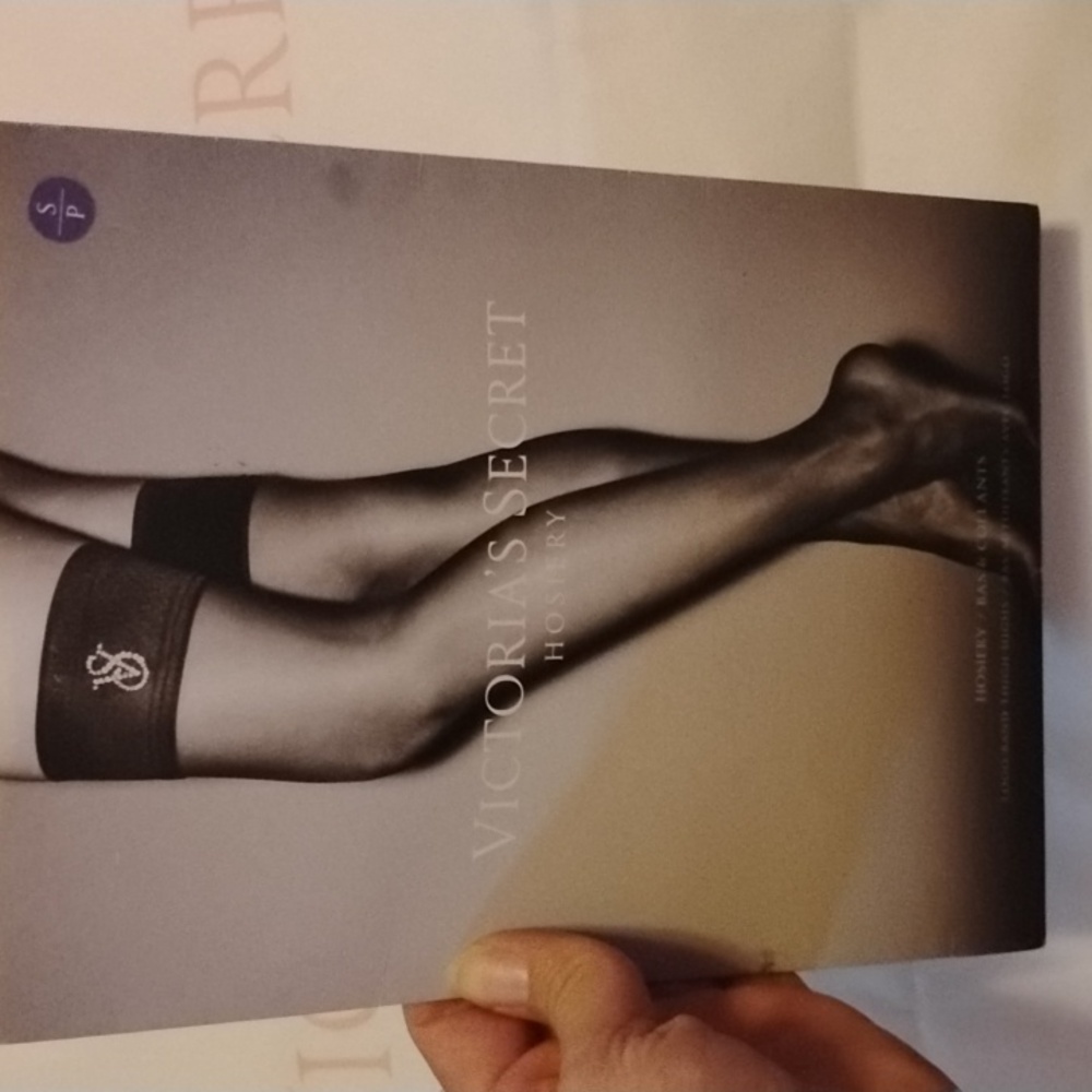 Victoria's Secret Crystal Embellished Thigh Highs in Purple